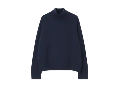 Paul Smith Women's Lace Motif Knit Tops "Navy"