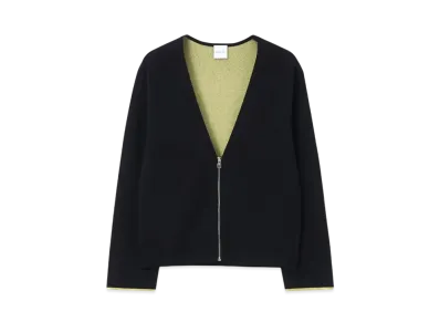 Paul Smith Women's Bicolor Knit Blouson "Navy"