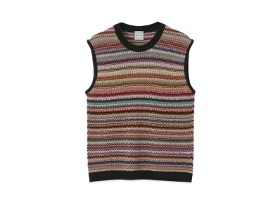 Paul Smith Women's Signature Stripe Knit Vest "Multi"