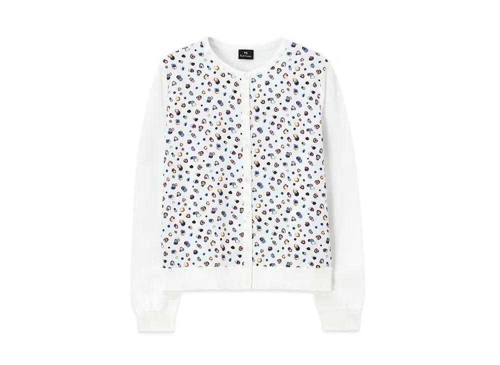 Paul Smith Women's Polar Light Mini Cardigan "White"