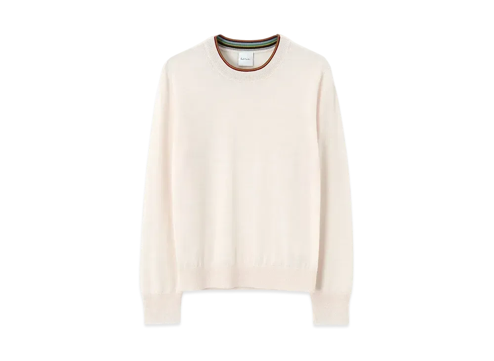 Paul Smith Womens Signature Stripe Knit "OffWhite"