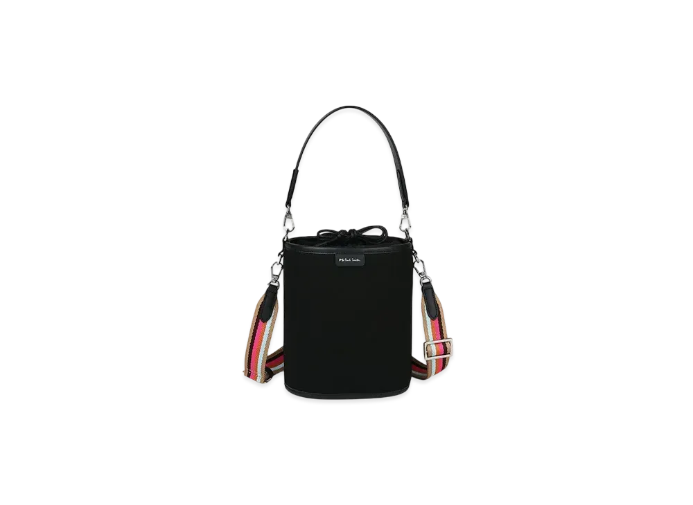 Paul Smith Canvas Mini Shoulder Bag "Black"