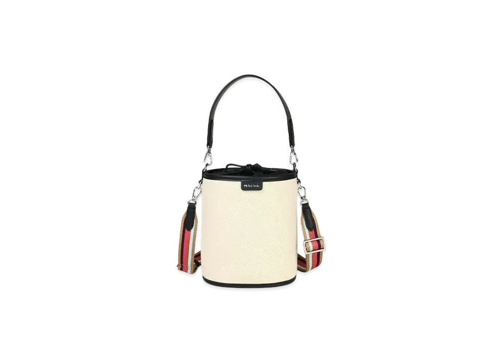 Paul Smith Canvas Mini Shoulder Bag "LightBeige"