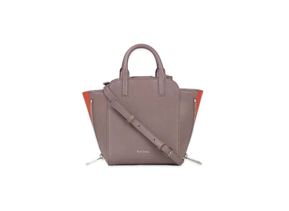 Paul Smith Expandable Color Trim 2Way Shoulder Bag "DustyPink"
