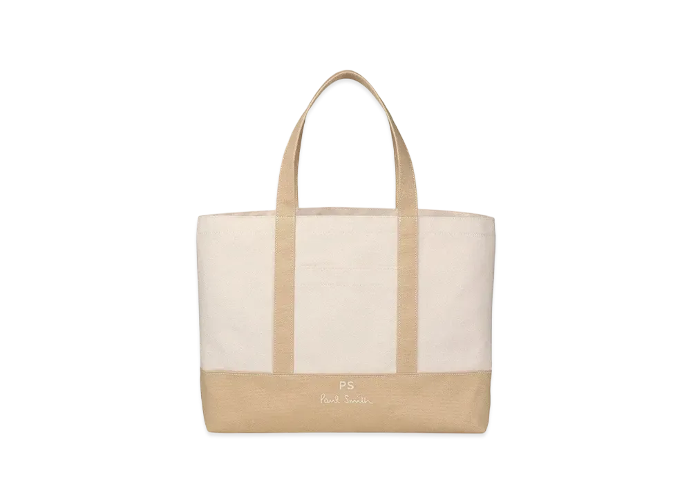 Paul Smith Weekend Tote Bag "Ivory"