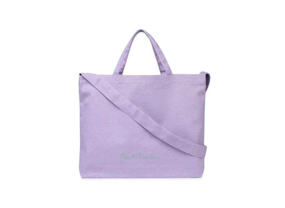 Paul Smith Logo Pop Color Tote Bag "Purple"