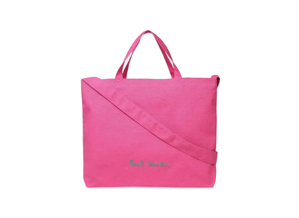 Paul Smith Logo Pop Color Tote Bag "Pink"