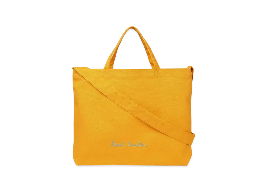 Paul Smith Logo Pop Color Tote Bag "Yellow"