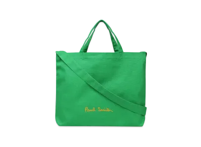 Paul Smith Logo Pop Color Tote Bag "Green"