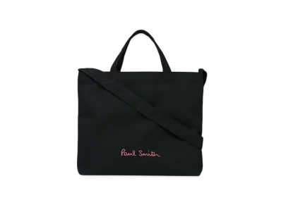 Paul Smith Logo Pop Color Tote Bag "Black"