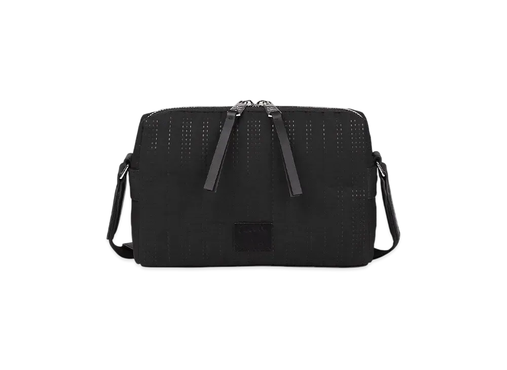 Paul Smith Quilted Shadow Stripe Shoulder Bag "Black"