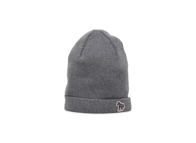 Paul Smith Beanie Knit Cap Zebra Zebra Stripe "Grey"