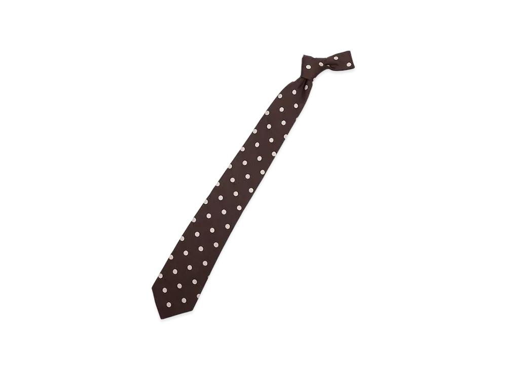 Paul Smith Tie 8Cm Narrow Tie "Brown"