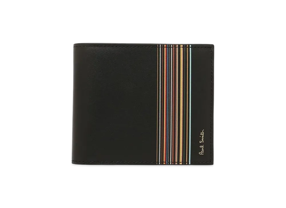 Paul Smith Bifold Wallet Striped "Black"