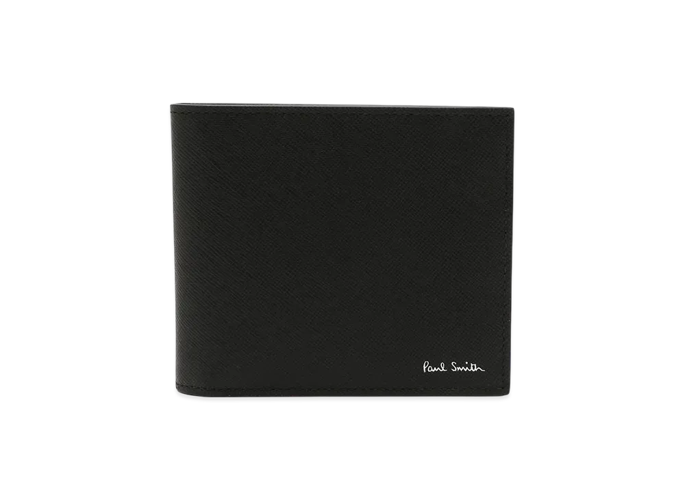 Paul Smith Bifold Wallet Mini Cooper Print Stripe "Black"