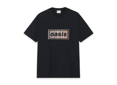 Paul Smith x Oasis Women's Signature Stripe Logo T-Shirt "Black"