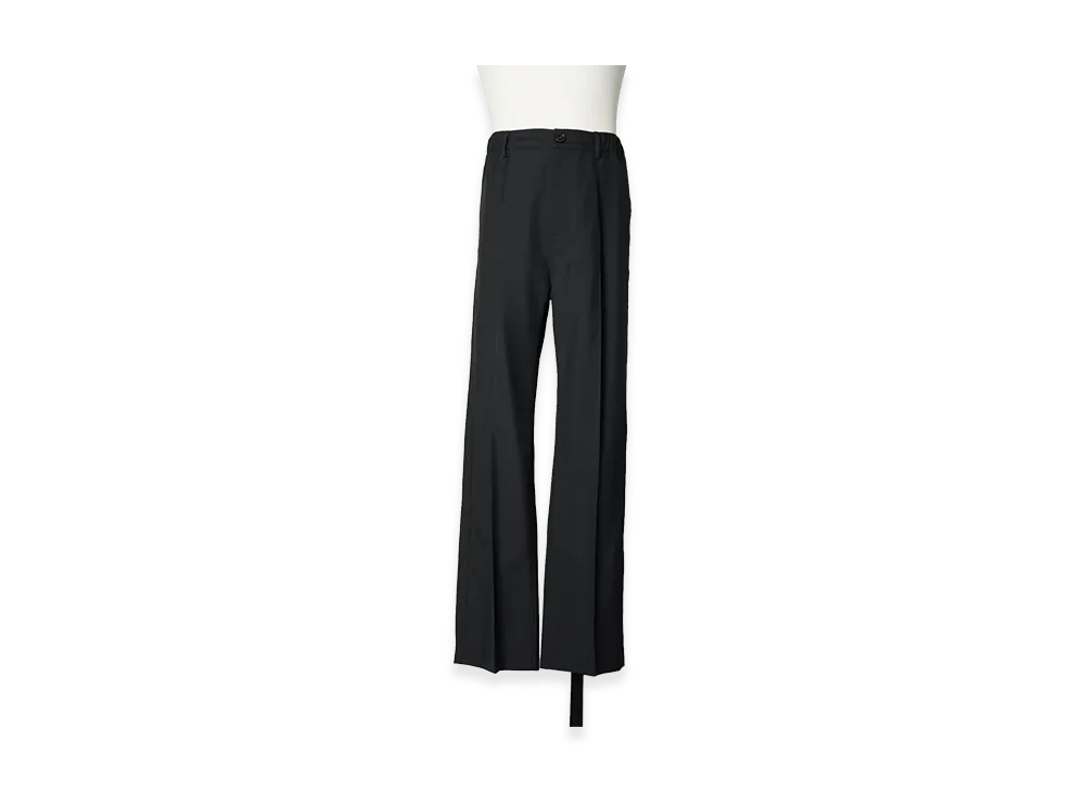 MARNI Tropical Wool Straight Trouser "Black"