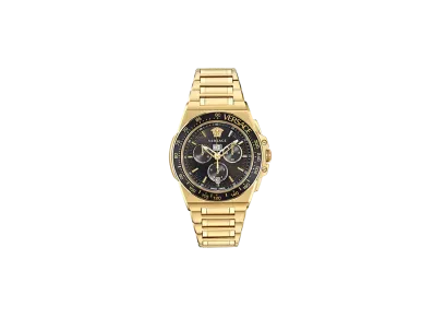 Versace Greca Extreme Chrono Watch "Gold"
