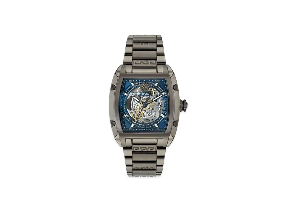 Versace Dominus Skeleton Watch "Gray"