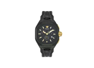 Versace V-Legend Chrono Watch "Black"