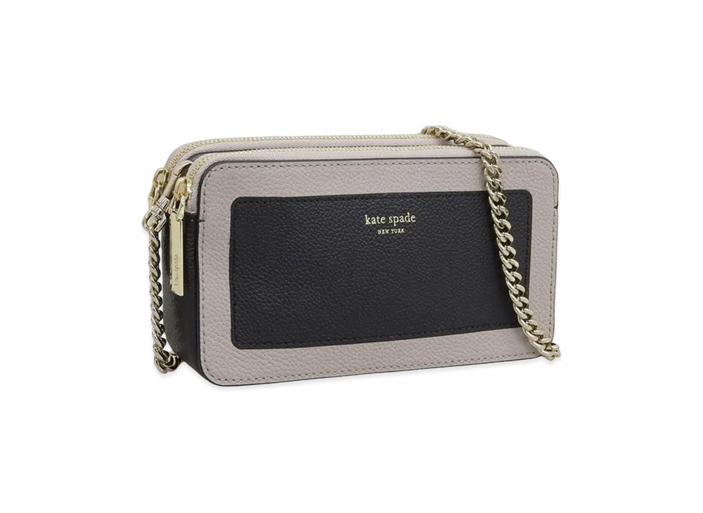 kate spade new york Women's Shoulder Wallet Chain "Blk/Wmtaup"