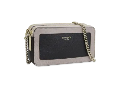 kate spade new york Women's Shoulder Wallet Chain "Blk/Wmtaup"