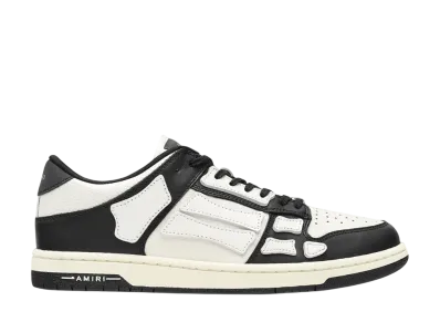 AMIRI Skel-Top Low "Black/White"