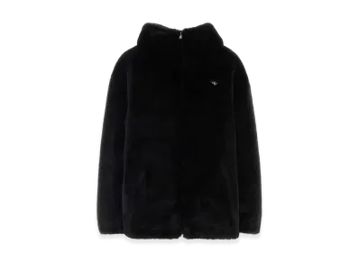 PRADA Women's Eco Fur Reversible Jacket "Black"