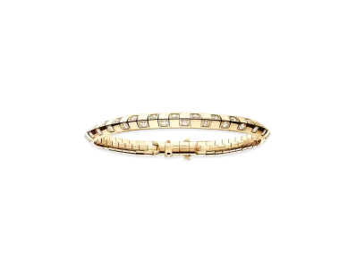 Louis Vuitton Le Damier de Louis Vuitton Medium Bracelet Diamonds "Yellow Gold"