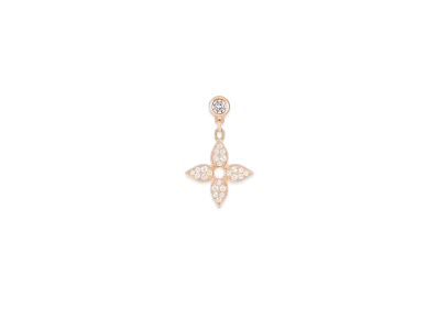 Louis Vuitton Idylle Blossom Ear Stud, Pink Gold and Diamonds - Per Unit
