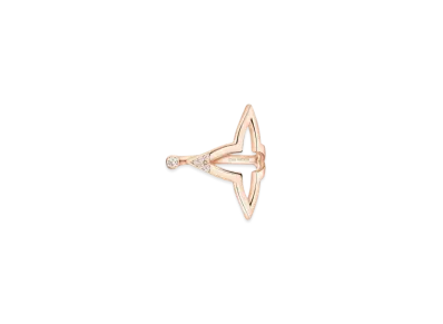 Louis Vuitton Blossom Open Ring Diamonds "Pink Gold"