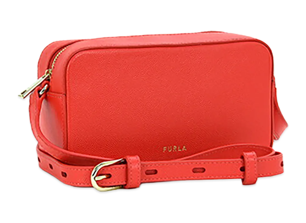 FURLA Women's Shoulder Bag Block Mini Crossbody "Fuoco"