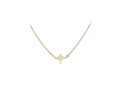 Louis Vuitton Idylle Blossom Pendant, Yellow Gold and Diamond