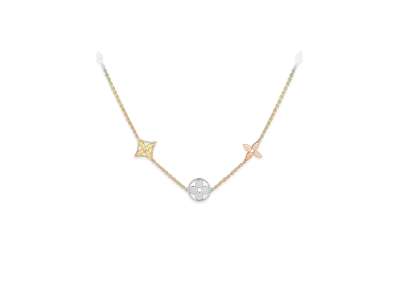Louis Vuitton Idylle Blossom Sautoir, 3 Golds and Diamonds