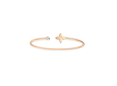 Louis Vuitton Idylle Blossom Twist Bracelet, Pink Gold