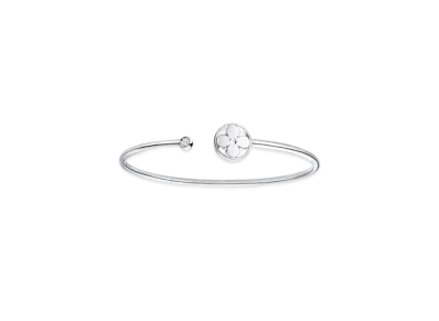 Louis Vuitton Idylle Blossom Twist Bracelet, White Gold