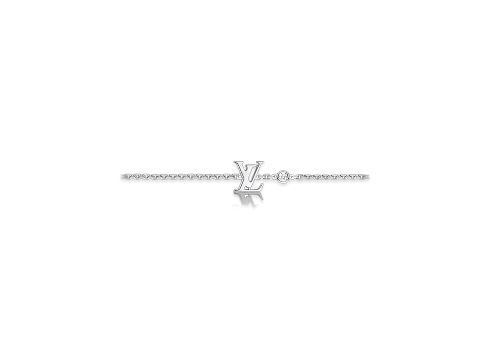 Louis Vuitton Idylle Blossom LV Bracelet, White Gold and Diamond