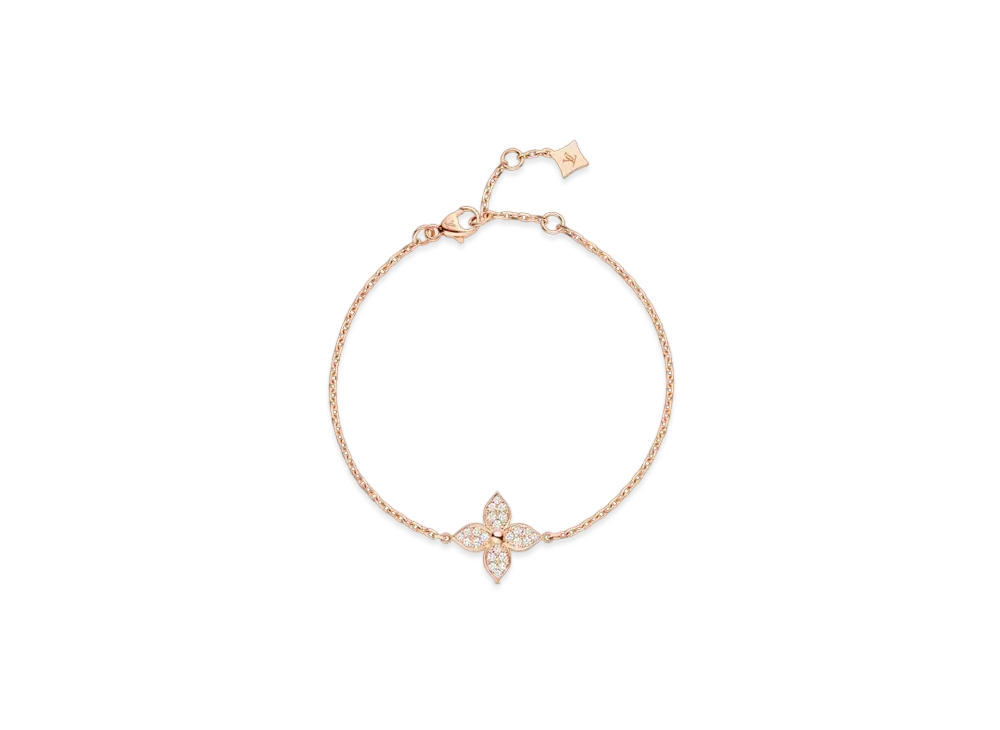 Louis Vuitton Idylle Blossom Bracelet, Pink Gold and Diamonds