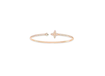 Louis Vuitton Idylle Blossom Twist Bracelet, Pink Gold and Diamonds