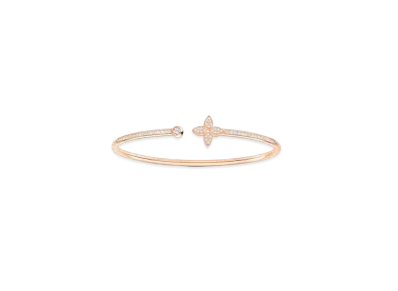 Louis Vuitton Idylle Blossom Twist Bracelet, Pink Gold and Diamonds