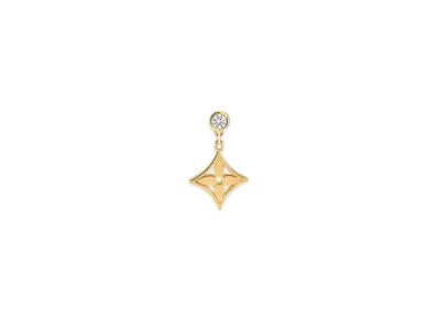 Louis Vuitton Idylle Blossom Ear Stud, Yellow Gold and Diamond - Per Unit