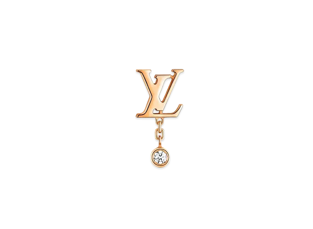 Louis Vuitton Idylle Blossom LV Ear Stud Diamond "Pink Gold" (Per Unit)