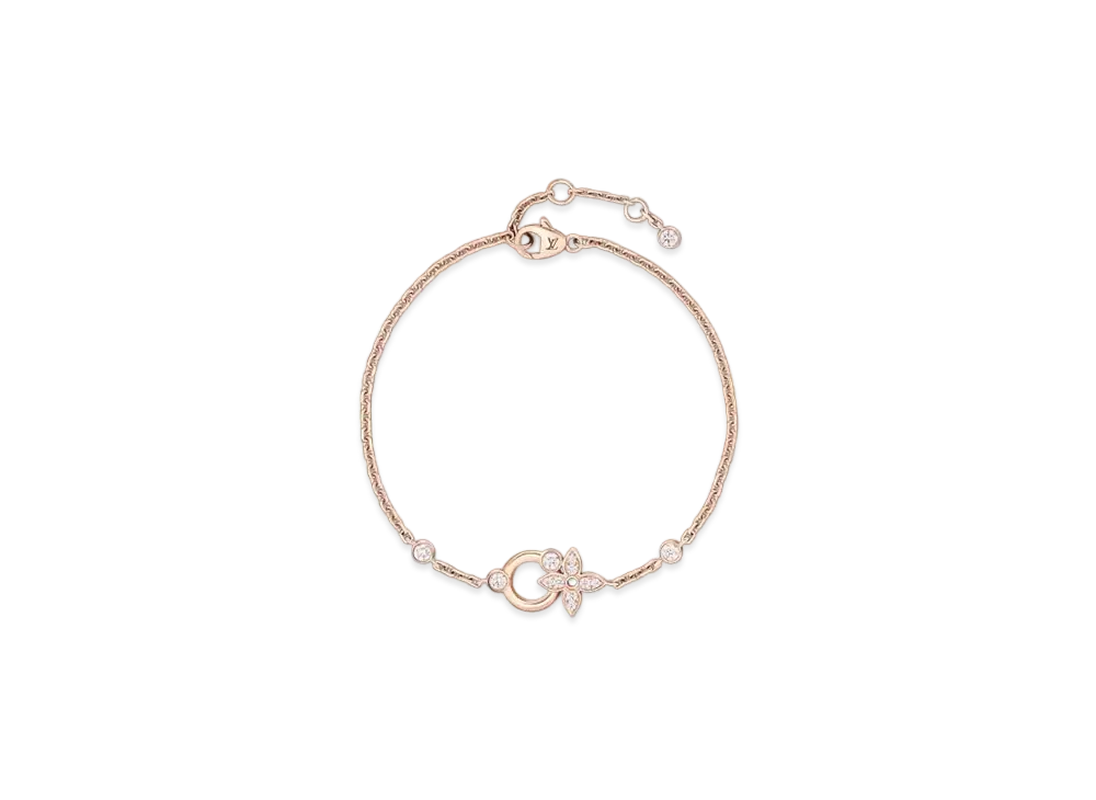 Louis Vuitton Idylle Blossom Bracelet, Pink Gold and Diamonds