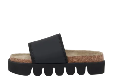 Hender Scheme Caterpillar Kamaboko Sole Sandal "Black"