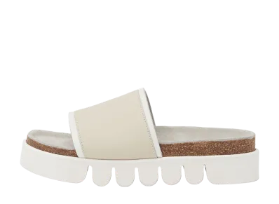 Hender Scheme Caterpillar Kamaboko Sole Sandal "White"