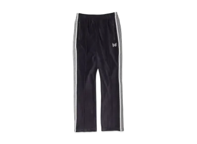 Needles Narrow Velour Track Pant "Charcoal"