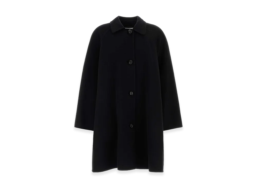 The Row Women's Wool Blend Ina Coat "Black"
