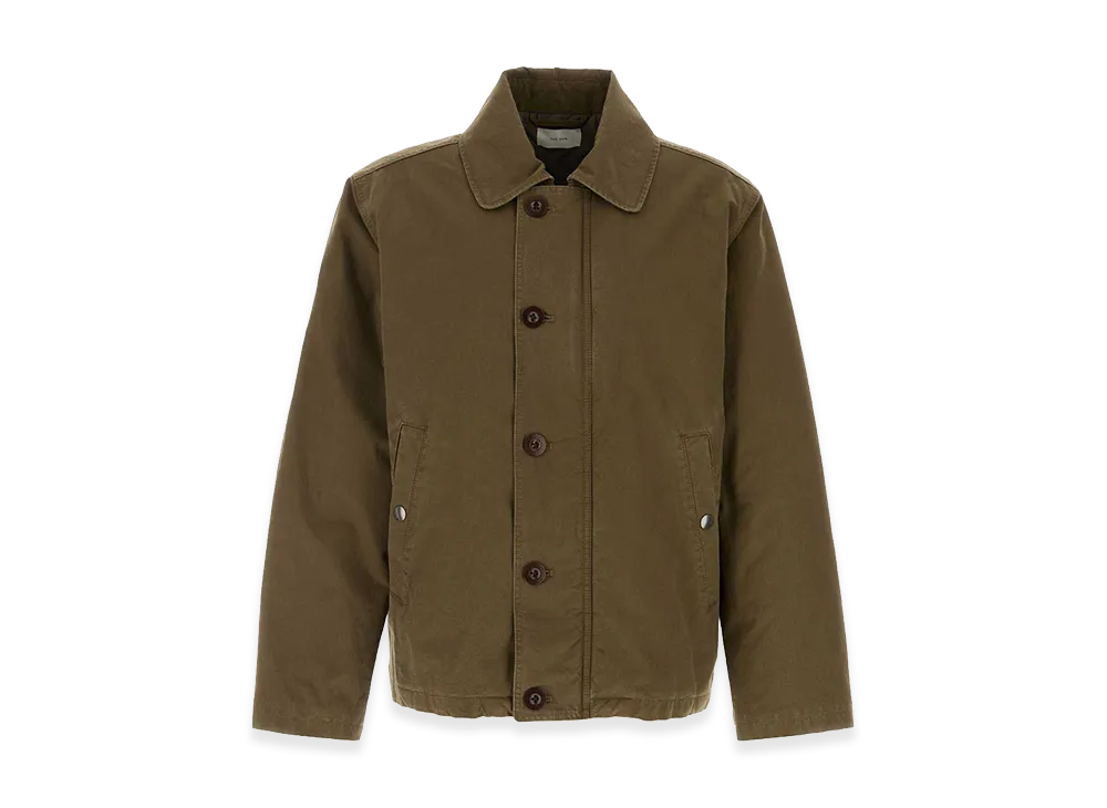 The Row Canvas Rafi Jacket "Olive Green"
