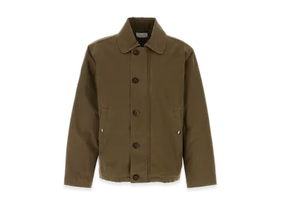 The Row Canvas Rafi Jacket "Olive Green"