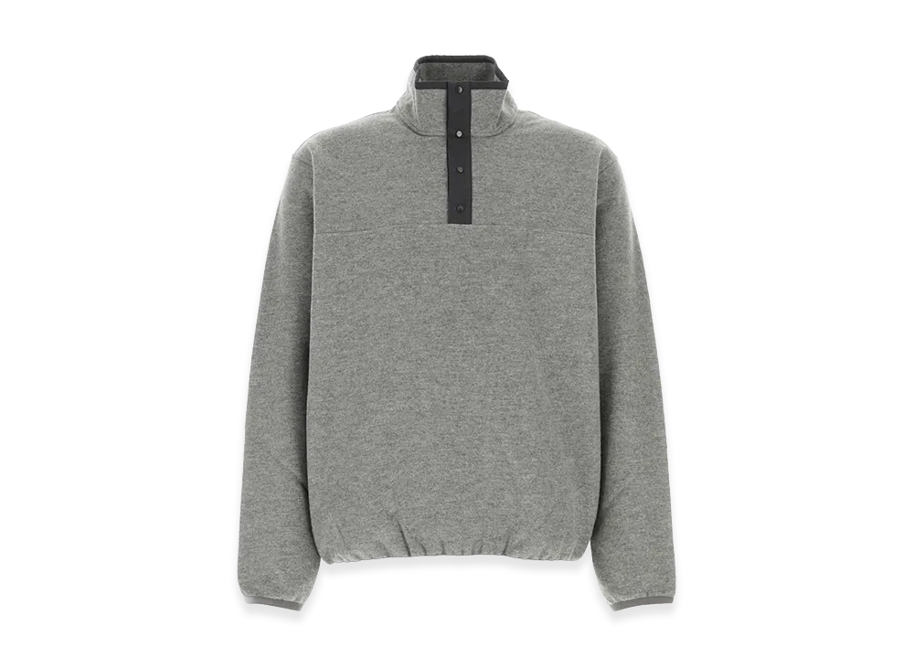 The Row Melange Cashmere Maury Sweatshirt "Gray"